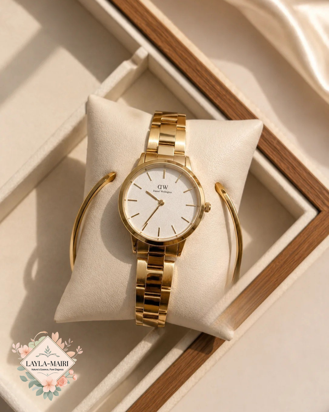 Luxury 2-Piece Watch & Jewellery Set