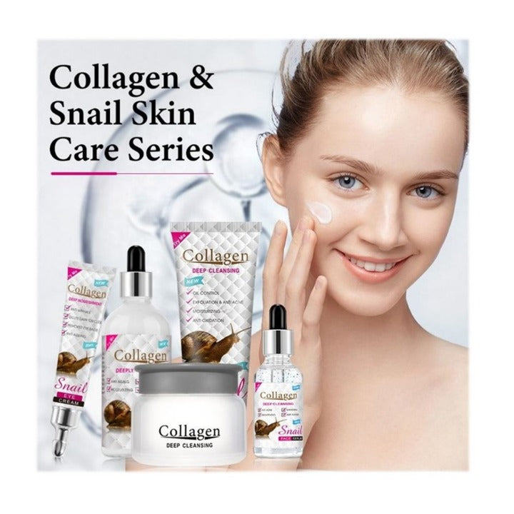 Snail Collagen Skin Care Set (5-Piece)