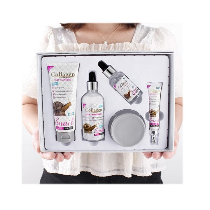 Snail Collagen Skin Care Set (5-Piece)