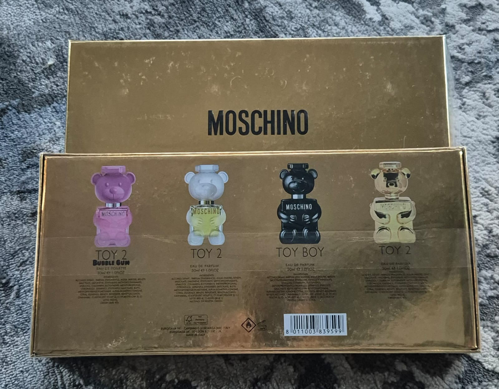 Moschino Toy 2/Toy Boy (Gold Box) (4x30ml) His & Hers Combo