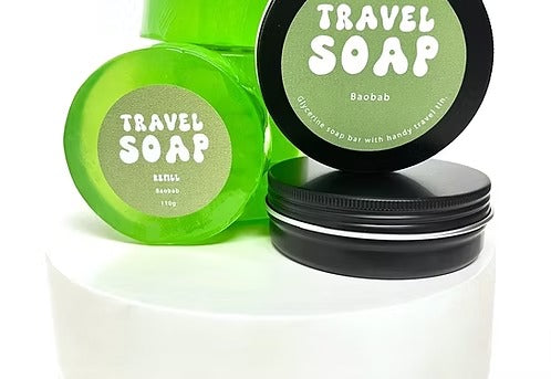 Travel Soap in Tin