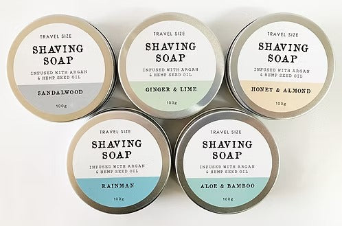 Shaving Soap in a Tin