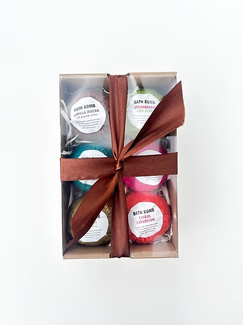 Tissue Wrapped Bath Bombs GIFT SET