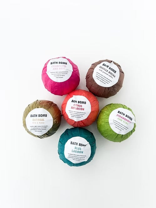 Tissue Wrapped Bath Bombs GIFT SET