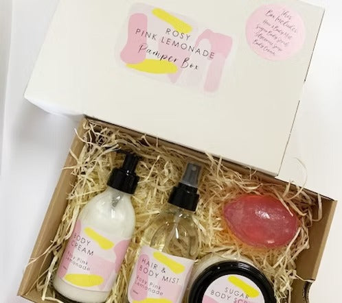 Rosy Pink Lemonade Range GIFT BOX